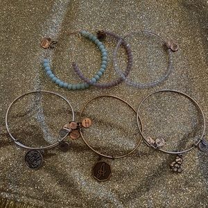 Alex and Ani Bracelet Set